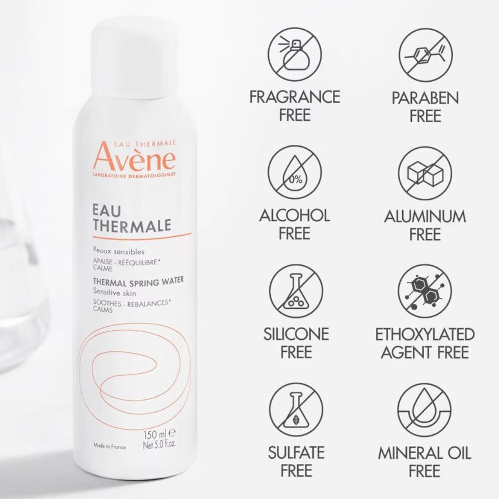NEW✅Avene Thermal Spring Water Facial Mist Spray - 5 fl oz